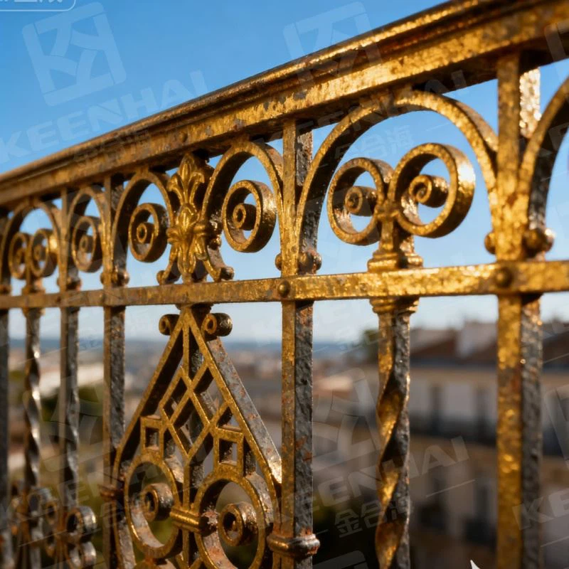 Ringhiere per balconi in ferro